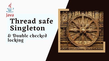 Thread Safe Singleton | Double checking lock | Singleton design pattern with thread safety.