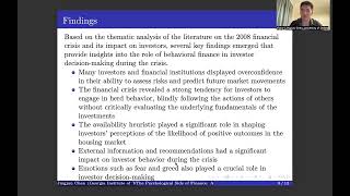 Introduction to Cognitive Science: Final Presentation