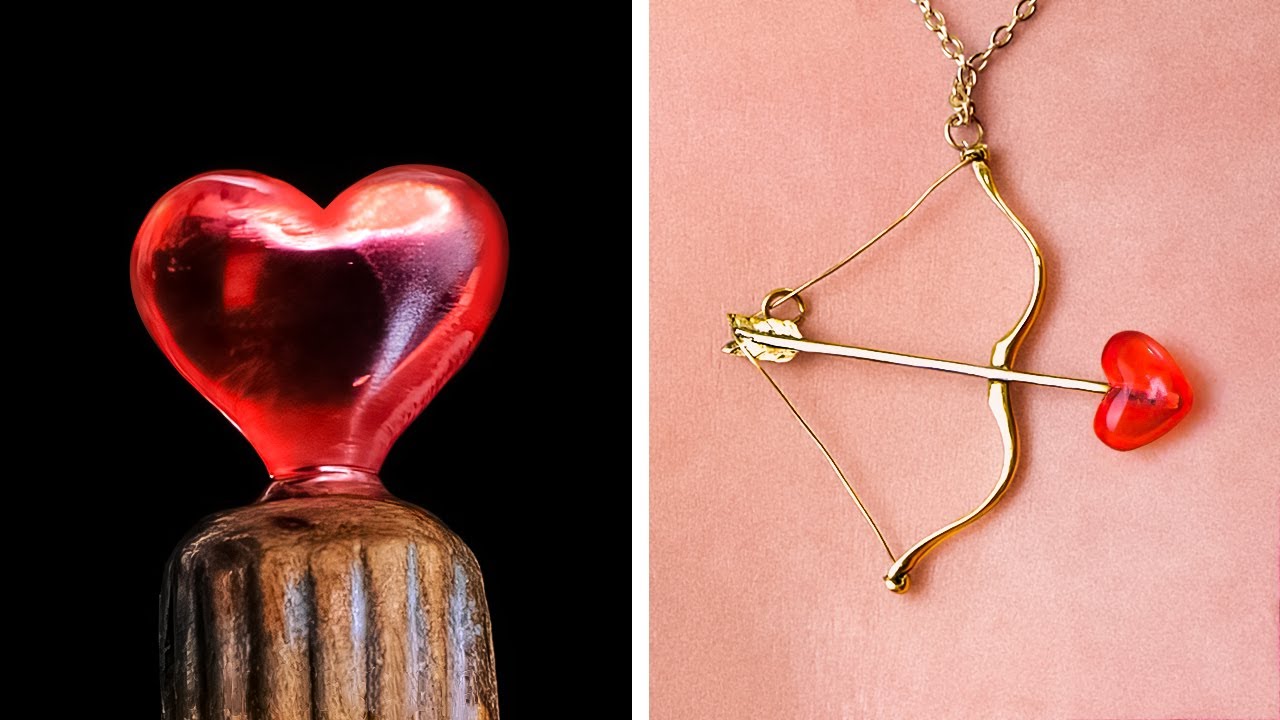 HEART-MELTING VALENTINE'S DAY GIFT | Wonderful DIY Jewelry Crafts