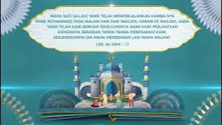 Selamat Memperingati Isra Mi'raj Nabi Muhammad SAW 1445 H/2024