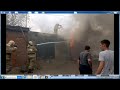 В Медногорске горели десятки гаражей.