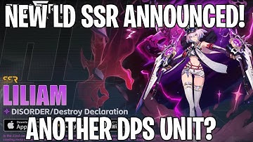 NEW LD SSR ANNOUNCED! Liliam Looks SICK! [Etheria: Restart]