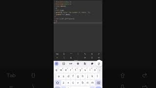 Print Multiplication Table in c programming #shortsfeed #coding #shorts #subscribe #basiccoding