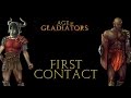 Fr  age of gladiators  first contact  pollice verso