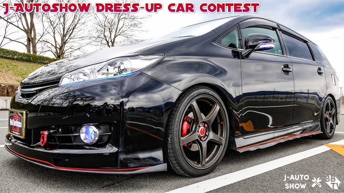 Toyota Wish トヨタ ウィッシュ 系 J Autoshow Dress Up Car Contest 19 Youtube