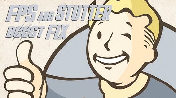 Fallout 4 Fps Boost & Stutter Fix 2017!