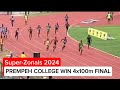 Boys 4x100m final superzonals ashanti region 2024