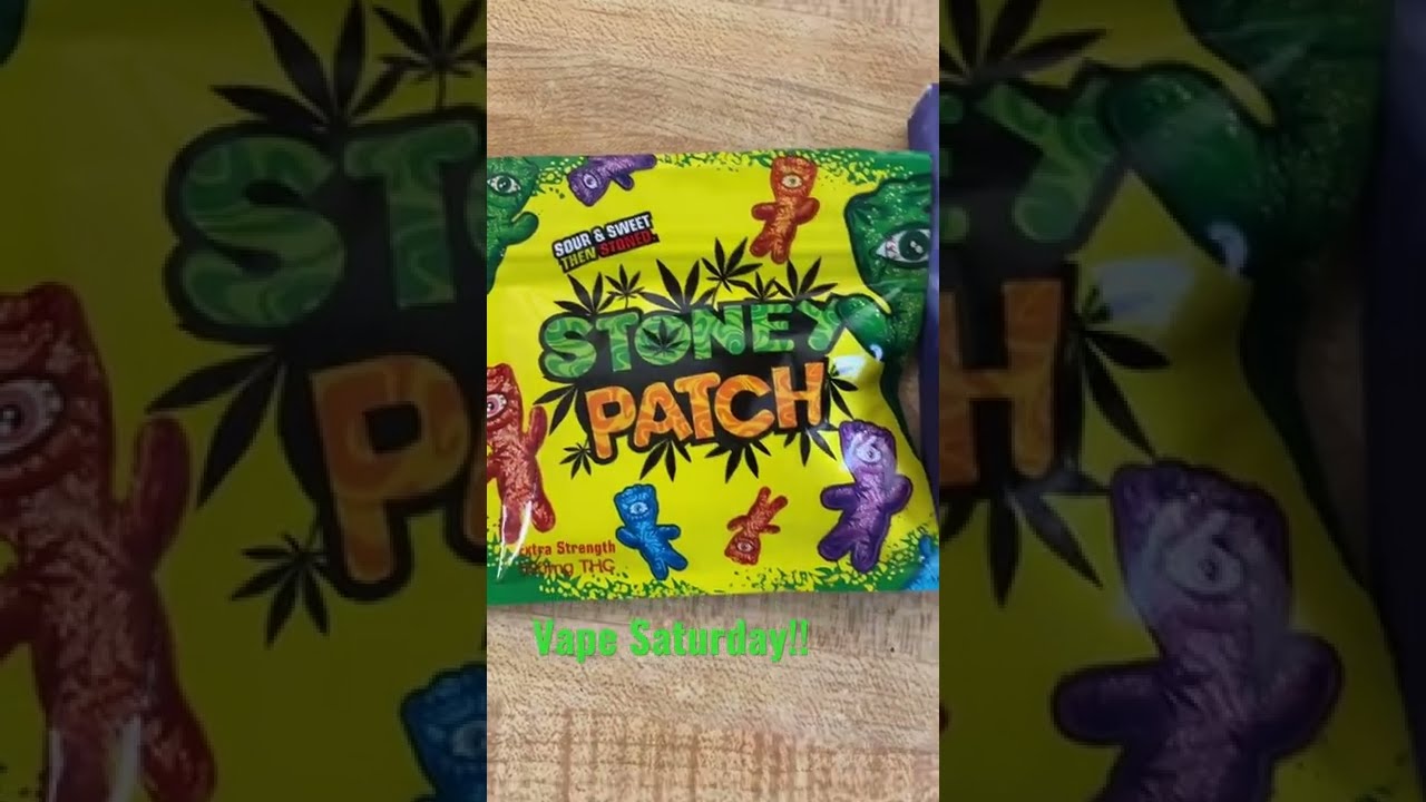 Blue Dream Sativa Hybrid Stoney Patch 500mg THC My First Time 