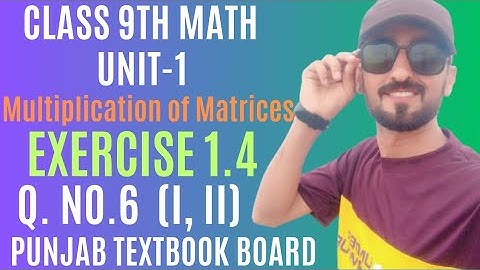 Class 9th Math Unit 1 Exercise 1.4 |Q6(i, ii)|9th Class Math  PTBB  @Irfan_Math5