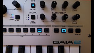 Roland GAIA 2 - Custom patches