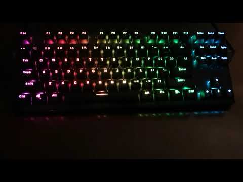 Tecware Phantom 87: prova RGB