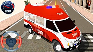 Jogo de Carros Ambulância da Polícia Desenho 🚓🚑 (Policeman Ambulance Simulator) screenshot 3