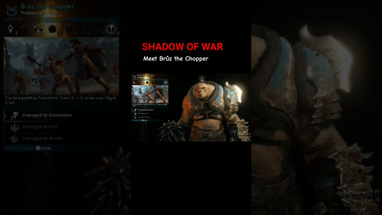 Shadow of War Tips: Br&ucirc;z the Chopper Tells Me to Recruit Captains Before Invading a Fort