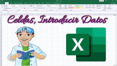 Microsoft Excel: Seleccionar Celdas, Introducir Datos ( Numéricos, texto, formulas, fechas, etc.
