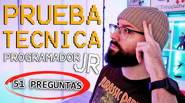 Si Resuelves estas preguntas de ENTREVISTA TÉCNICA DE PROGRAMADOR JUNIOR eres un PROFESIONAL 👨‍💻
