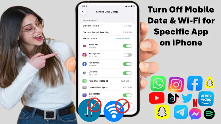 How to Turn Off Mobile Data & WiFi for a Specific App on iPhone
