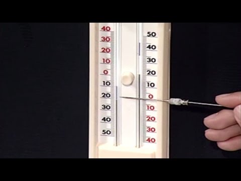 วีดีโอ: วิธีวัดอุณหภูมิอากาศ