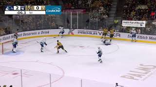 Ivan Barbashev makes three strong hits vs Canucks within 10 seconds (7 mar 2024)