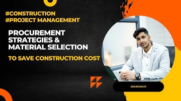 The impact of #material selection and #procurement on #constructioncost #projectmanagement