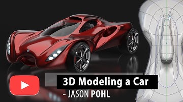 Jason 3D models a CAR CONCEPT