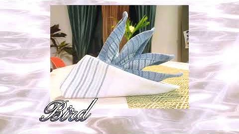 Napkin Folding - Performance Task in TLE 7