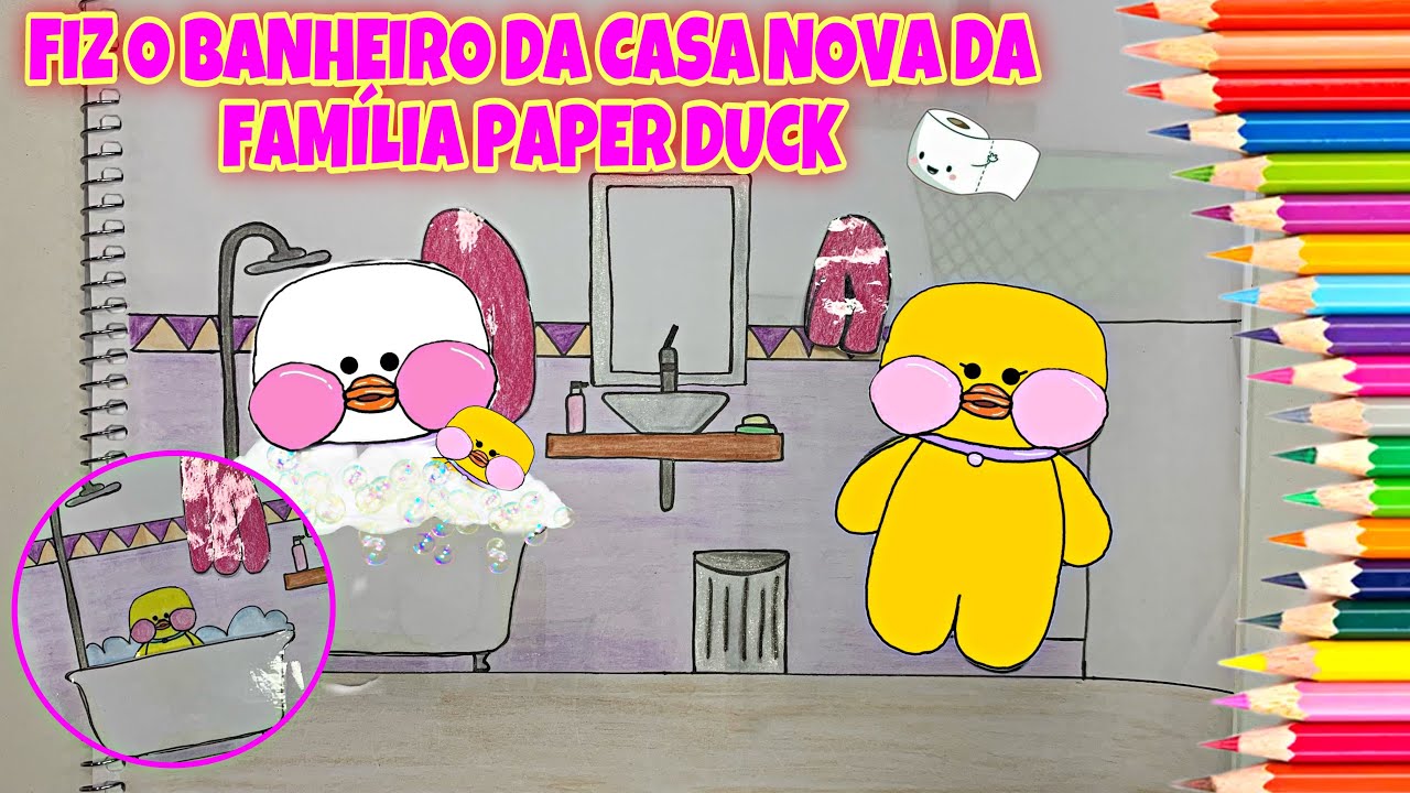 Ideias de roupas para seu pato paper duck ! 💕 #lalafanfan #paperduck