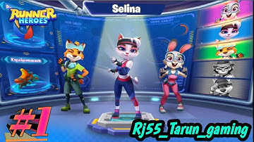 Runner Heroes- Gameplay Walkthrough Tutorial Part - 1 All Levels Mobile Game (Android, iOs)#viral