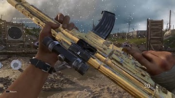 Call of Duty: WW2 FIRST LOOK Gold Camo on STG44!