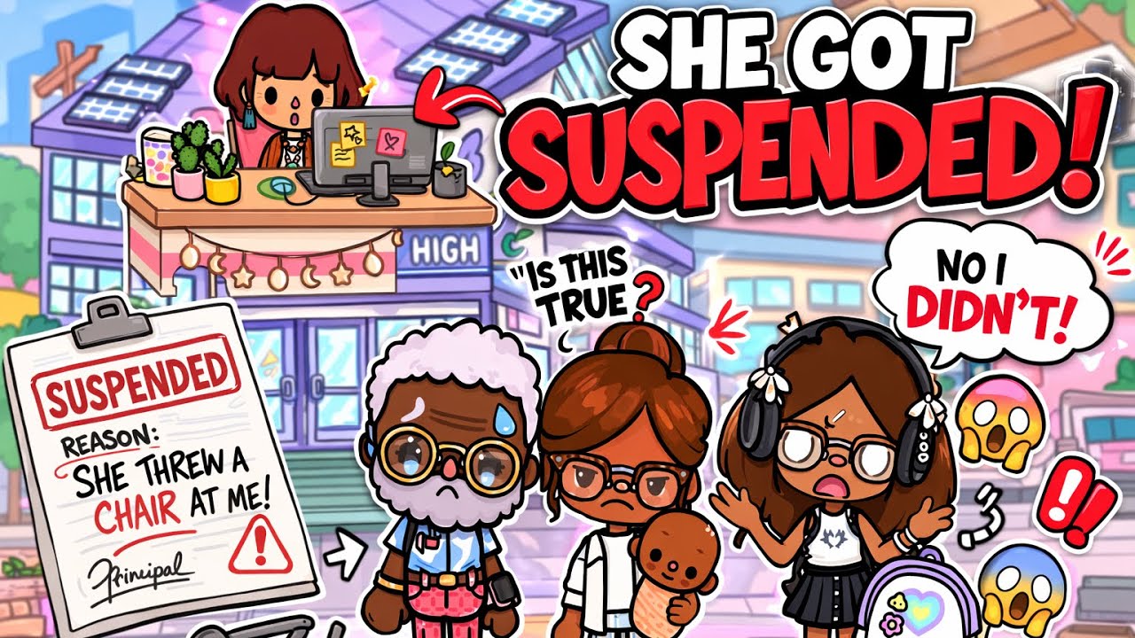 SHE GOT SUSPENDED FOR THROWING A CHAIR AT HER TEACHER😳😱