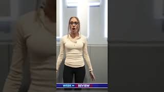 will Kat Timpf finally learn how to do a cartwheel ?‍♀️