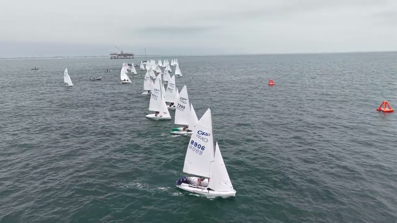 ⁣2026 C420 Nationals   Day 2   Race 5   Blue Fleet start