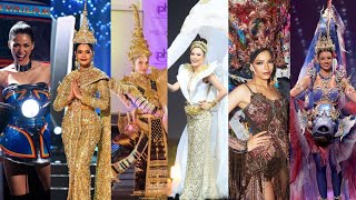 ชุดประจำชาติไทยบนเวที Miss Universe 2015-2020