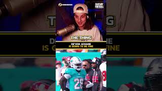 De’Von Achane needs to be a focal point of the Dolphins' offense again next season 👏