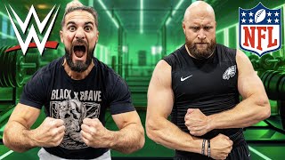 Lane Johnson vs Seth 'Freakin' Rollins: Extreme Workout by Philadelphia Eagles 106,241 views 1 month ago 17 minutes