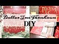 DOLLAR TREE FARMHOUSE DIY | GIFT BAG HACK | CHRISTMAS DECOR 2018