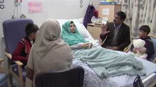 Malala Yousufzai reunited with family at QEHB