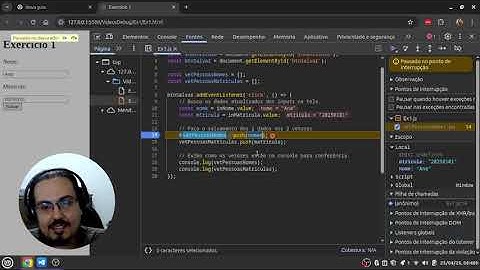 Exercício 1 - Prof. Bruno Clemente