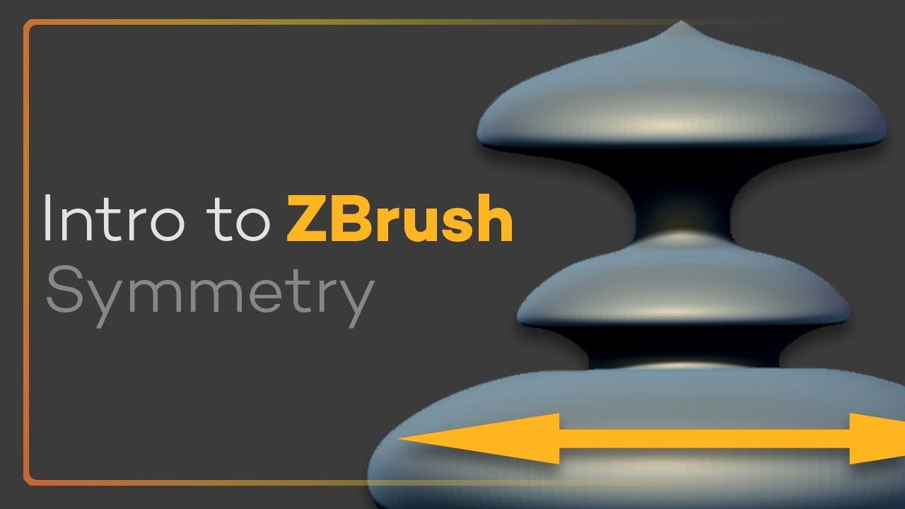 how to toggle symmetry zbrush