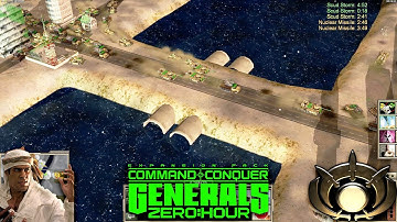 Demolition vs Laser vs Nuke | 2vs2vs2 Hard | Command & Conquer Generals Zero Hour