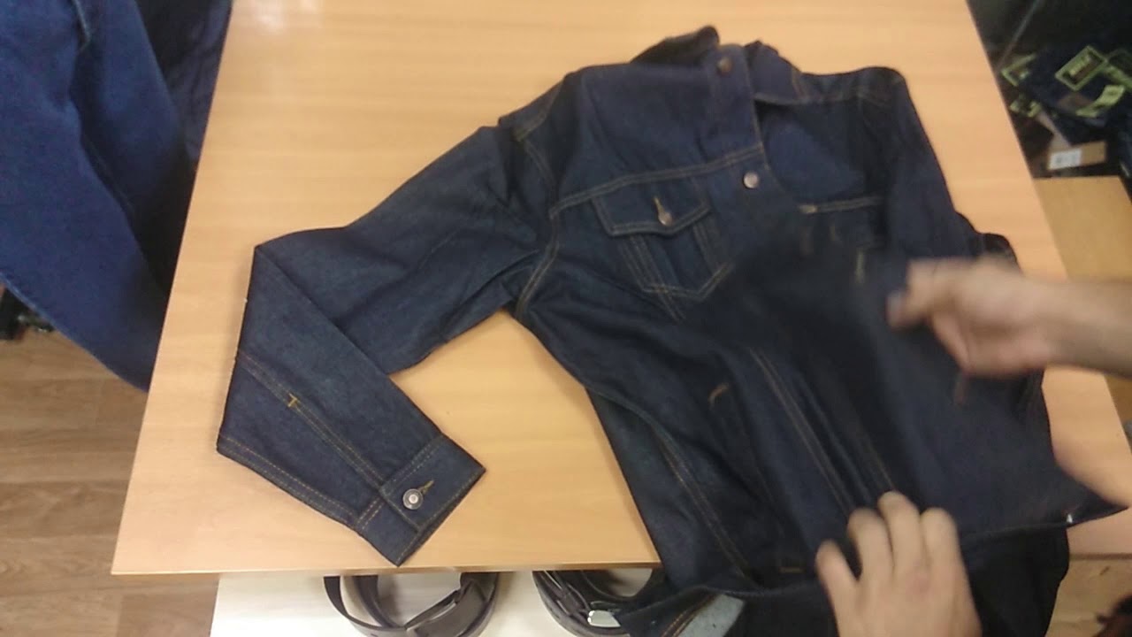 ⁣куртка MONTANA из жесткого денима