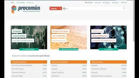 URL del perfil público de un usuario en procomún cuando estoy identificado