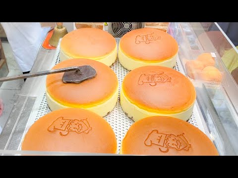 japanese-street-food---uncle-rikuro-jiggly-cheesecake-osaka-japan