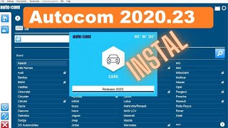 How to install the software AUTOCOM DS150 V2020.23 , So installieren Sie die Software , programvaren screenshot 1