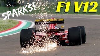 F1 v12 engine sound, damn, nowadays i miss it a lot!!! during the 2017
historic minardi day, have filmed 1991 ferrari 643 ex-prost strong of
its 3.5...