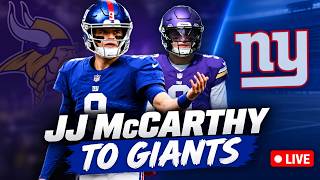 JJ McCarthy to Giants-Trade Rumors
