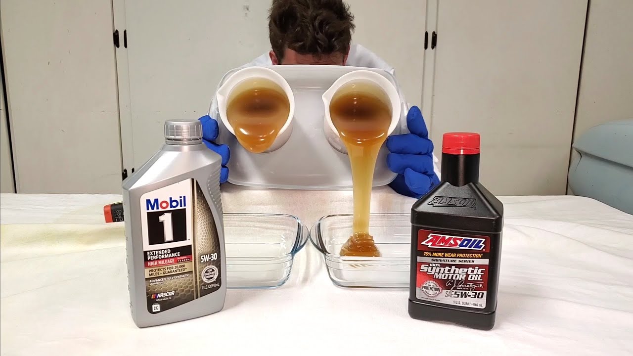 Mobil 1 Extended Performance vs AMSOIL 5W-30 Cold Flow Challenge