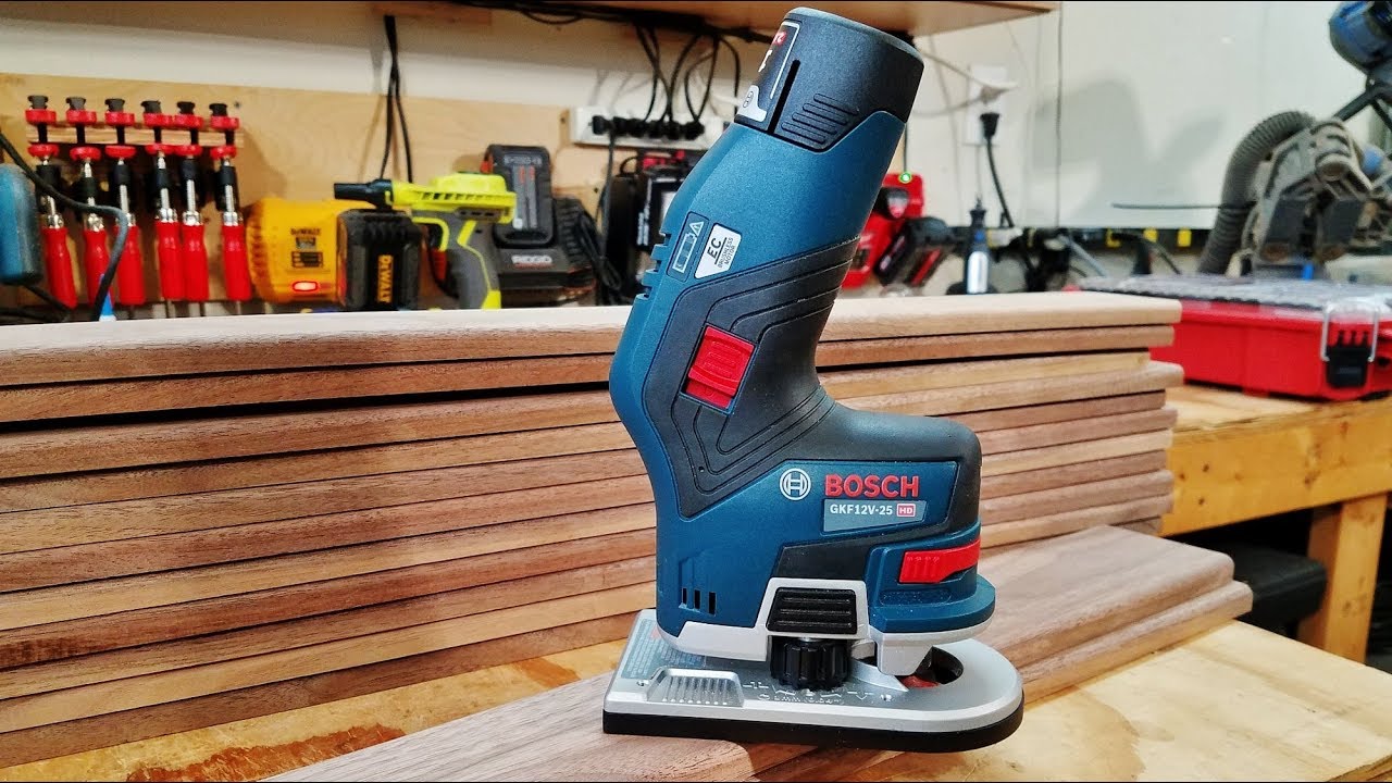 Bosch 12V Cordless Brushless Router Review - YouTube