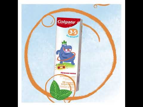 Детские зубные пасты Colgate