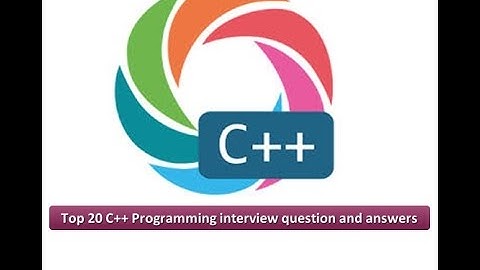 Top 20 C++ Programming Interview Question and Answers