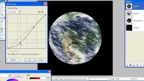The Planet　made in Paint.NET